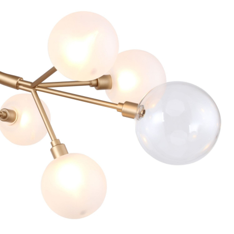 Потолочная люстра с ламочками, комплект от Lustrof. №176694-617013 