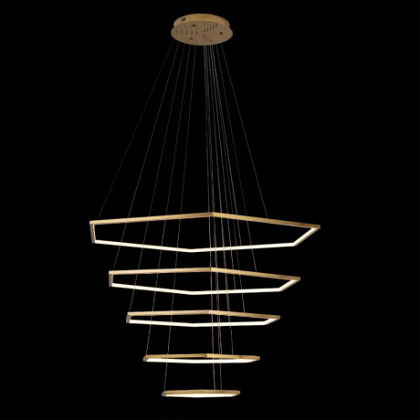 Подвесная светодиодная люстра Loft It Ring 10016/5 