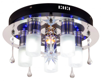 Потолочная люстра с пультом с LED подсветкой Escada 167/5+1PL