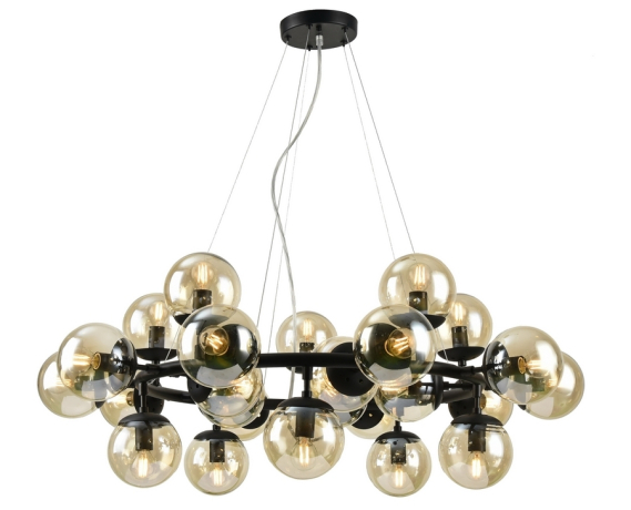 Люстра подвесная с лампочками Arte lamp A1664SP-25BK+Lamps 