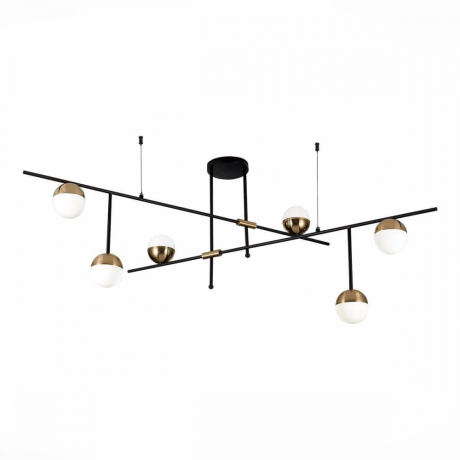 Люстра потолочная с Led лампочками в комплекте ST Luce SL1507.422.06+Lamps 