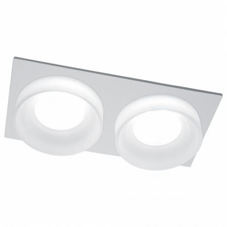 Витринный образец! <260397> Светильник встраиваемый Feron DL2902 потолочный MR16 G5.3 белый 41135