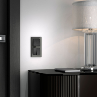 Рамка на 2 поста (черный) Werkel W0021108