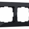 Рамка на 2 поста Werkel Favorit (черный) W0021108