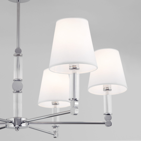 Люстра на штанге Eurosvet 60145/6 хром (a061955) 