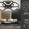 Потолочная диммируемая люстра с пультом ДУ Ambrella light Original FA4495 
