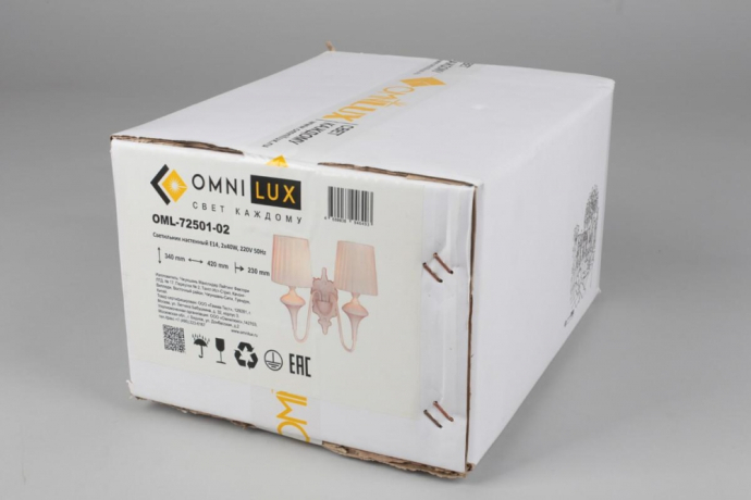 OML-72501-02 Бра Omnilux Monsano 