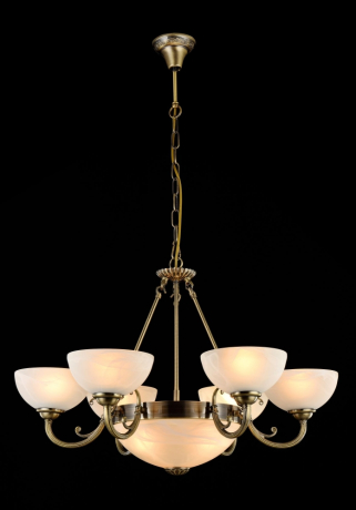 Подвесная люстра Freya Herbert FR2012-PL-09-BZ (FR1012-09-R) 