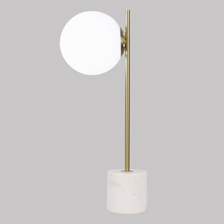 Настольная лампа декоративная Eurosvet Marbella 01157/1 латунь 