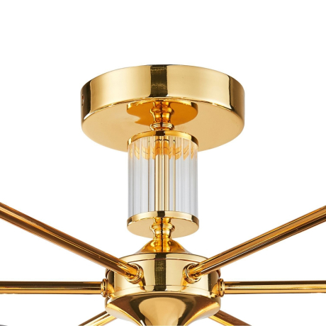 Потолочная люстра с лампочками Favourite Laciness 2612-6P+Lamps E14 Свеча 