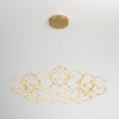 Подвесная люстра Eurosvet Uma 90169/15 медь 