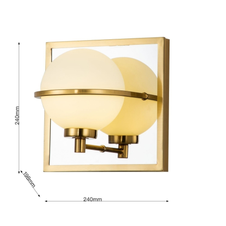 Нарушена упаковка!  <332929> Бра Favourite Blob 3013-1W