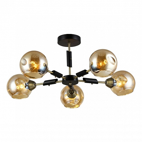 Люстра с Led лампочками в комплекте Rivoli Б0047484+Lamps 