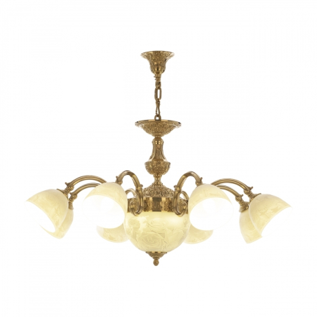 Люстра Bohemia Ivele Crystal 72213P/8/210 G P1 D Rose 