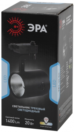 Трековый светодиодный светильник ЭРА Trek TR1 - 20 BK Б0032101 