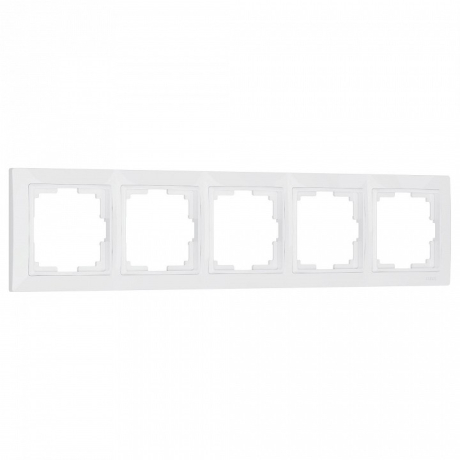 Рамка на 5 постов Werkel Snabb basic (белый) W0052001
