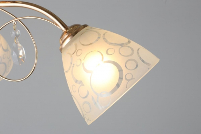 Люстра потолочная с лампочками Omnilux OML-29007-03+Lamps 