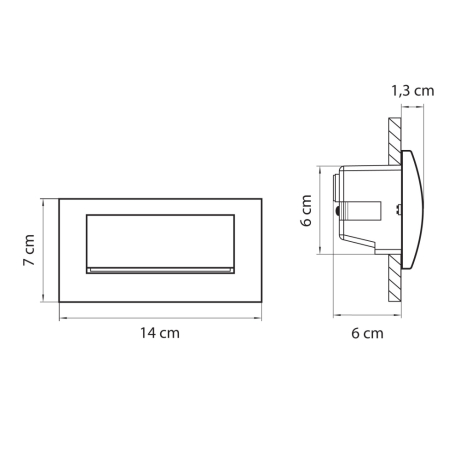 383592 Встраиваемый уличный светодиодный светильник Lightstar Estra