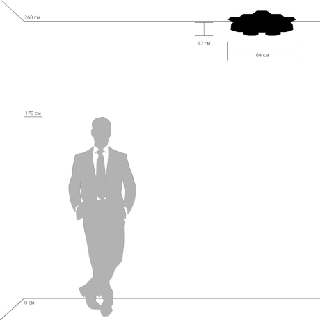 750161 (MX13003032-16А) Люстра потолочная светодиодная Lightstar Favo 