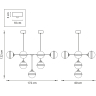Люстра на штанге Lightstar Globo 813191 