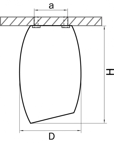 Накладной светильник Lightstar Ballo 214466 