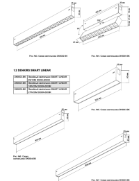 Однофазный LED светильник на подвесе 9W 2700-6000К для трека с поддержкой ''Алиса'' Denkirs DK8008-BK