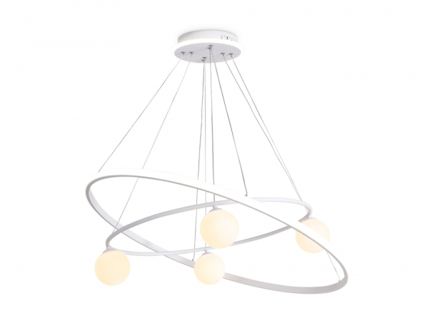 Люстра с пультом и с лампочкой Ambrella light FL66326+Lamps 