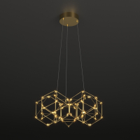 Подвесная люстра Eurosvet Uma 90169/5 медь