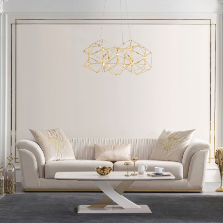 Подвесная люстра Eurosvet Uma 90169/5 медь 