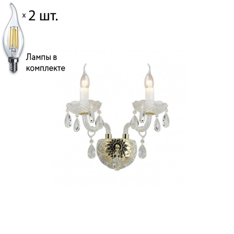 Бра с лампочками APLOYT APL.810.01.02+Lamps 