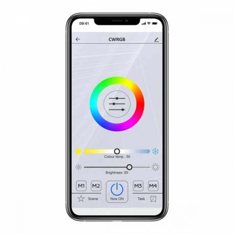 Светодиодный накладной светильник с поддержкой ''Алиса'' Citilux Старлайт Смарт CL703A11G 