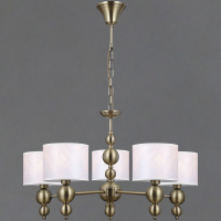 Подвесная люстра ILLUMICO IL0610 IL0610-5PSQ-25AB ELITE