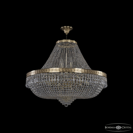 Люстра на штанге Bohemia Ivele Crystal 19271/H1/90IV G 