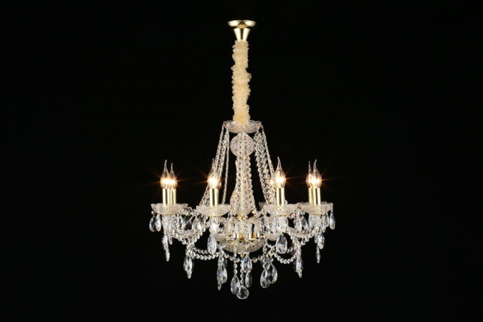 Люстра подвесная со светодиодными лампочками E14, комплект от Lustrof. №300028-657199 