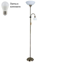 Торшер с лампочками Arte lamp A9569PN-2AB+Lamps