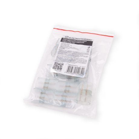 10шт. Переходник для одностороннего неона LS001 2835, 220V Elektrostandard PSL-15 (a046483) 