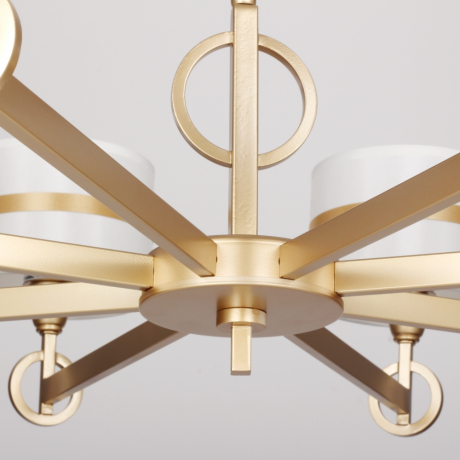 Люстра с лампочками, подвесная, комплект от Lustrof. №231141-617207 