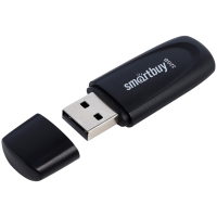 Флеш-диск 32 GB SMARTBUY Scout USB 2.0, черный, SB032GB2SCK (513766)