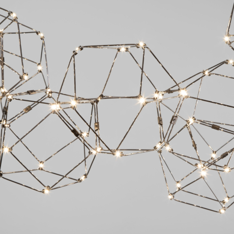 Подвесная люстра Eurosvet Uma 90168/14 черный жемчуг 