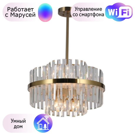 Люстра с поддержкой Маруси На штанге Omnilux OML-69017-06-M 