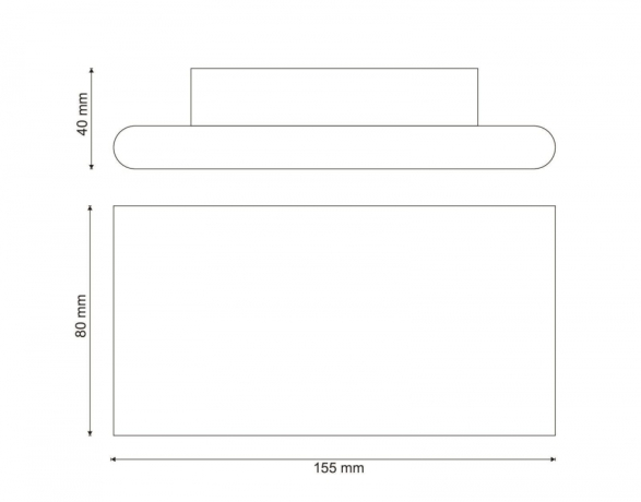 Накладной светильник Lucia Tucci Aero AERO W204 bianco LED