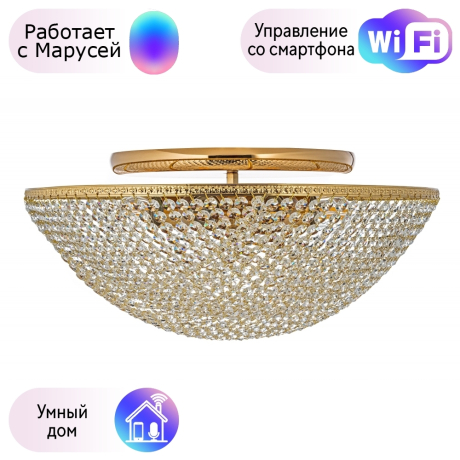 Потолочный светильник Arti Lampadari с поддержкой Маруся Stella LE 1.2.50.501 G-М 