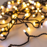 10м. Уличная гирлянда нить Ardecoled 230V ARD-String-Classic-10000-Black-100Led-Milk-Flash Warm (31208)
