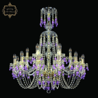 Подвесная люстра Bohemia Art Classic 11.24 11.24.12+6.300.XL-93.Gd.V7010