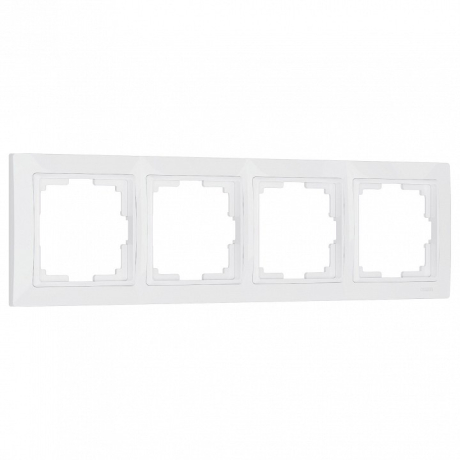 Рамка на 4 поста Werkel Snabb basic (белый) W0042001