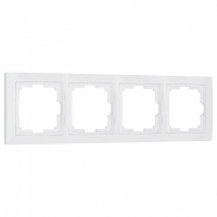 Рамка на 4 поста Werkel Snabb basic (белый) W0042001