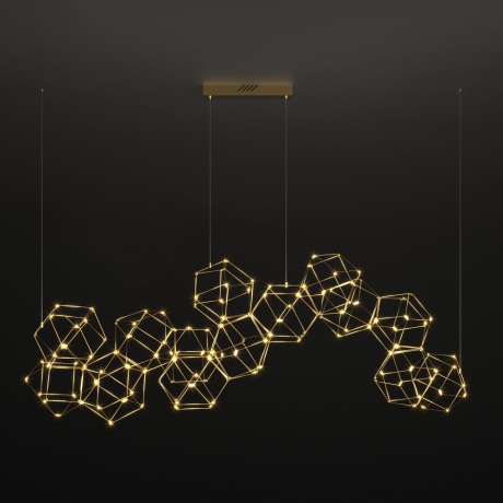 Подвесная люстра Eurosvet Uma 90168/14 медь 