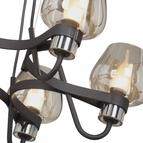 Подвесная люстра Vitaluce Шарики V4824-1/6S 