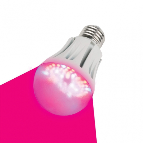 Лампа светодиодная для растений (09645) E27 9W LED-A60-9W/SP/E27/CL Uniel 