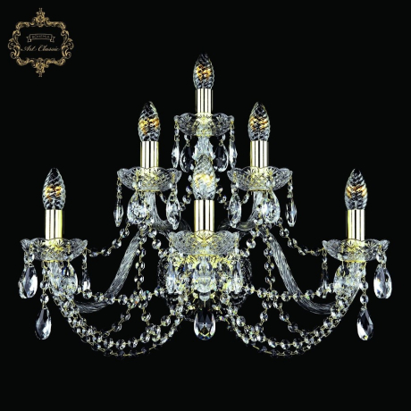 Бра Bohemia Art Classic 11.11 10.11.3+2+1.240.Gd.Sp 